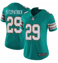 Womens Nike Miami Dolphins 29 Minkah Fitzpatrick Aqua Green Alternate Vapor Untouchable Limited Player NFL Jersey