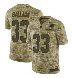 Youth Kalen Ballage Miami Dolphins Limited 2018 Salute to Service Nike Jersey Camo