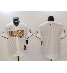 Men New Orleans Saints Blank White Cool Base Stitched Baseball Jersey