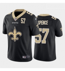 Nike Saints 57 Noah Spence Black Team Big Logo Number Vapor Untouchable Limited Jersey