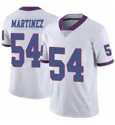 Men Nike New York Giants 54 Blake Martinez Rush Stitched Jersey