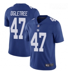 Giants #47 Alec Ogletree Royal Blue Team Color Youth Stitched Football Vapor Untouchable Limited Jersey