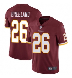 Nike Redskins #26 Bashaud Breeland Burgundy Red Team Color Mens Stitched NFL Vapor Untouchable Limited Jersey