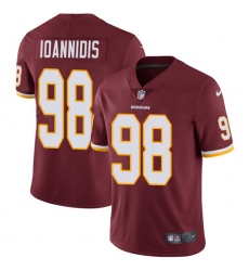 Nike Redskins #98 Matt Ioannidis Burgundy Red Team Color Men Stitched NFL Vapor Untouchable Limited Jersey