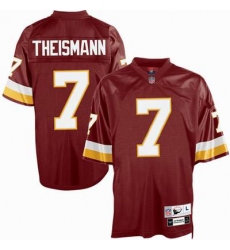 Washington Redskins 7 Joe Theismann Throwback red Jersey