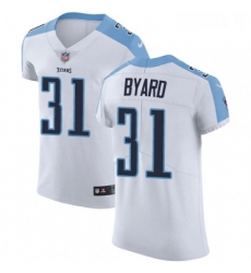 Mens Nike Tennessee Titans 31 Kevin Byard White Vapor Untouchable Elite Player NFL Jersey