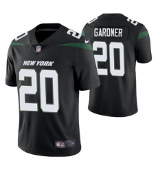 Men New York Jets 20 Ahmad Gardner 2022 Black Vapor Untouchable Limited Stitched jersey