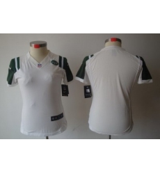 Nike Women New York Jets Blank White Color(Women Limited Jerseys)