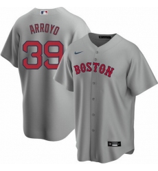 Men Boston Red Sox 39 Christian Arroyo Grey Cool Base Stitched Baseball Jerse