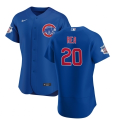 Men Chicago Cubs 20 Colin Rea Men Nike Royal Alternate 2020 Flex Base Player Jersey