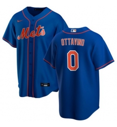 Men New York Mets 0 Adam Ottavino Royal Cool Base Stitched Jersey