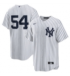 Men New York Yankees 54 Max Fried White 2024 Cool Base Stitched Baseball Jersey