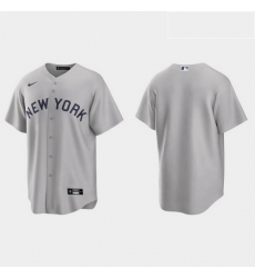 Men New York Yankees Men Nike Gray 2021 Field of Dreams Game MLB Jersey