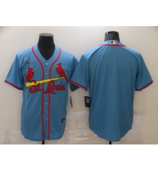 Men St. Louis Cardinals Nike Blue Blank Jersey II