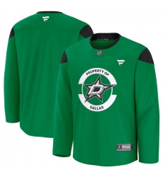 Men Dallas Stars Green 2024 25 Team Practice Stitched Hockey Jersey