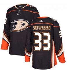 Youth Adidas Anaheim Ducks 33 Jakob Silfverberg Premier Black Home NHL Jersey 