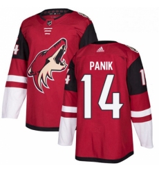 Youth Adidas Arizona Coyotes 14 Richard Panik Authentic Burgundy Red Home NHL Jersey 