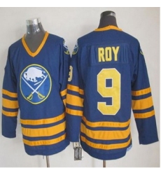 Buffalo Sabres #9 Derek Roy Navy Blue CCM Throwback Stitched NHL Jersey