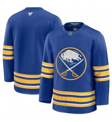 Men Buffalo Sabres Blank Blue 2024 25 Home Stitched Hockey Jersey