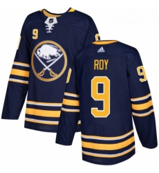 Youth Adidas Buffalo Sabres 9 Derek Roy Premier Navy Blue Home NHL Jersey 