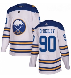 Youth Adidas Buffalo Sabres 90 Ryan OReilly Authentic White 2018 Winter Classic NHL Jersey 