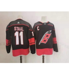 Hurricanes 11 Jordan Staal Black 2020 21 Reverse Retro Adidas Jersey