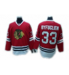 Chicago Blackhawks #33 BYFUGLIEN Jerseys red