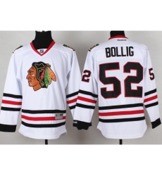 Chicago Blackhawks 52 Brandon Bollig White NHL Jerseys