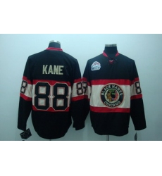 Chicago Blackhawks 88 Patrick kane Black Jerseys  Winter Classic