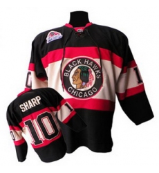 RBK Chicago Blackhawks #10 PATRICK SHARP WINTER CLASSIC Black