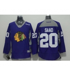 nhl jerseys chicago blackhawks #20 saad purple