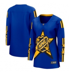 Women All Star Game 2024 Blue Breakaway Stitched Hockey Jersey