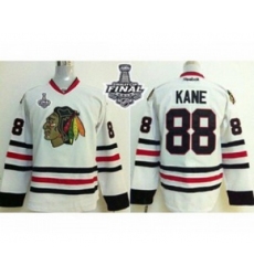 youth nhl jerseys chicago blackhawks #88 kane white[2015 stanley cup]