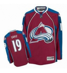 Colorado Avalanche #19 Joe Sakic Red jersey