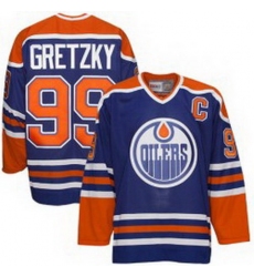 Kids Edmonton Oilers 99 Wayne Gretzky lt.Blue Jersey