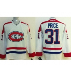 Montreal Canadiens 31 Carey Price White NHL Hockey Jerseys