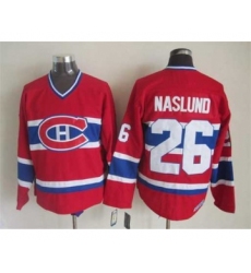 nhl jerseys montreal canadiens 26 naslund red[naslund]