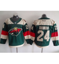 Wild #24 Matt Dumba Green 2016 Stadium Series Stitched NHL Jersey