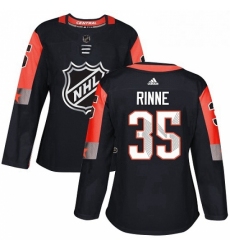 Womens Adidas Nashville Predators 35 Pekka Rinne Authentic Black 2018 All Star Central Division NHL Jersey 