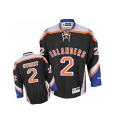 New York Islanders 2 Mark Streit Black Third NHL Jersey