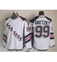 New York Rangers 99 Wayne Gretzky White 2014 Stadium Series Jersey