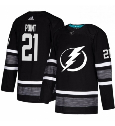 Mens Adidas Tampa Bay Lightning 21 Brayden Point Black 2019 All Star Game Parley Authentic Stitched NHL Jersey 