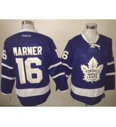 Maple Leafs #16 Mitchell Marner Blue New Stitched NHL Jersey