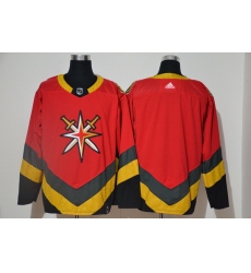 Men Vegas Golden Knights Blank Red 2020 21 Reverse Retro Adidas Jersey