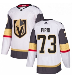 Womens Adidas Vegas Golden Knights 73 Brandon Pirri Authentic White Away NHL Jersey 