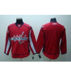 KIDS Washington Capitals blank red jerseys