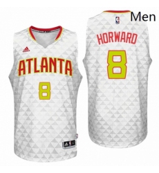 Atlanta Hawks 8 Dwight Howard 2016 Home White New Swingman Jersey 