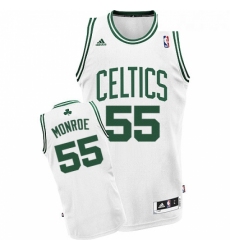 Youth Adidas Boston Celtics 55 Greg Monroe Swingman White Home NBA Jersey 