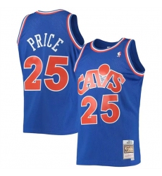 Men Cleveland Cavaliers 25 Mark Price Blue 1988 89 Mitchell  26 Ness Swingman Stitched Jersey