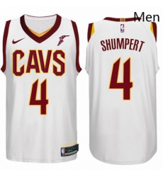 Nike NBA Cleveland Cavaliers 4 Iman Shumpert Jersey 2017 18 New Season White Jersey